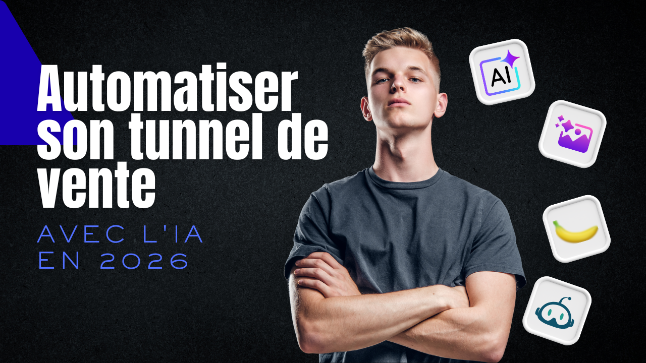 Automatiser son tunnel de vente avec l’IA en 2026, ça ressemble à quoi concrètement ?